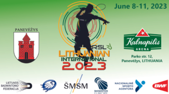 Tarptautinis badmintono turnyras RSL 2023