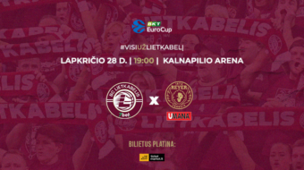 EuroCup: 7bet-Lietkabelis – Venecijos „Umana Reyer“