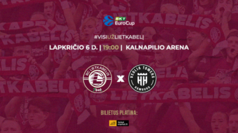 EuroCup: 7bet-Lietkabelis – Hamburgo „Towers“