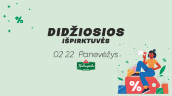 „Didžiosios išpirktuvės“ – nuolaidų kupina mugė!