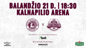LKL rungtynės: Panevėžio Lietkabelis – Utenos Juventus