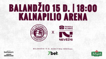 LKL rungtynės: Panevėžio Lietkabelis – Kėdainių Nevėžis