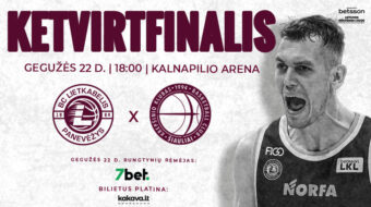 PopuliarusNaujiena LKL ketvirtfinalis: Panevėžio „Lietkabelis“