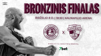 LKL rungtynės: Panevėžio „Lietkabelis“ – Klaipėdos „Neptūnas“