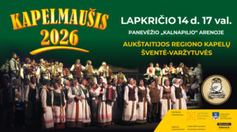 Aukštaitijos regiono kapelų šventė-varžytuvės „Kapelmaušis 2026“